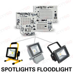 projecteur extérieur led 5050 blanc haute luminosité 10w 20w 50w 100w