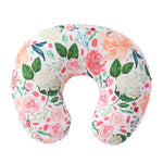 coussin voyage ergonomique forme coton motif fleurs animaux voyage confort bébé enfant