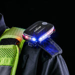 torche lampe noire led rechargeable sensor clips moderne compact usb