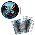 Ballons et décoration thème Venom pour anniversaire