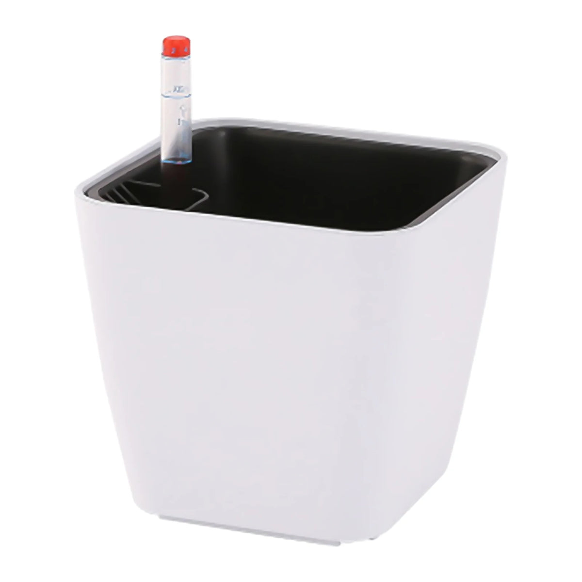 pots plante auto arrosage hydroponique blanc violet noir gris moderne