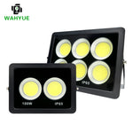 projecteur led ip65 waterproof moderne noir 200w 300w 100w 50wextérieur clips