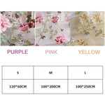 rideau voile floral violet rose jaune transparent decoratif salon chambre erotique echangiste erotique echangisme
