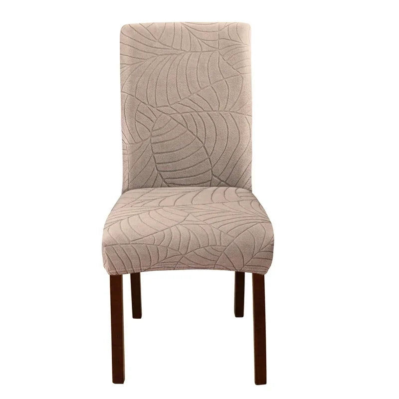 housses chaise moderne vert pastel feuilles adhésif machine lavable 35 48cm