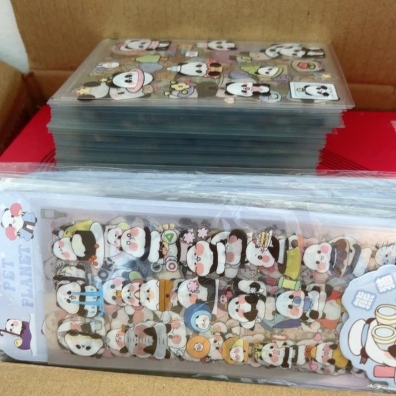 stickers animaux multicolores dessin animé personnalisables coques téléphones ordinateurs bagages bouteilles d'eau scrapbooking divers