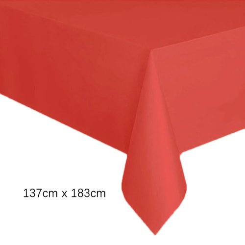 serviette table jetable rectangulaire unie mariage anniversaire fête décoration table plastique moderne