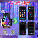 Guirlande lumineuse de Noël programmable via app
