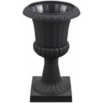 vase noir blanc rayures horizontales intérieur extérieur décoration jardin maison