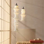 suspension lumineuse moderne blanc rondes concentriques salon chambre fil suspension lumière