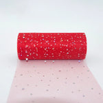 tulle décoratif paillettes rose gris noir rouge mariage décoration événementiel fourniture festive matériaux bricolage