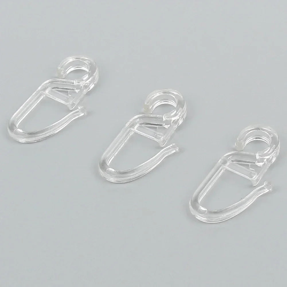 attaches guirlandes lumineuses transparentes clips rideau utilitaires 100 pieces fonctionnels