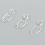 attaches guirlandes lumineuses transparentes clips rideau utilitaires 100 pieces fonctionnels