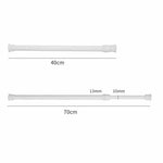 tringle télescopique blanc moderne 40 70cm diamètre 13 10mm spiralée salle bain
