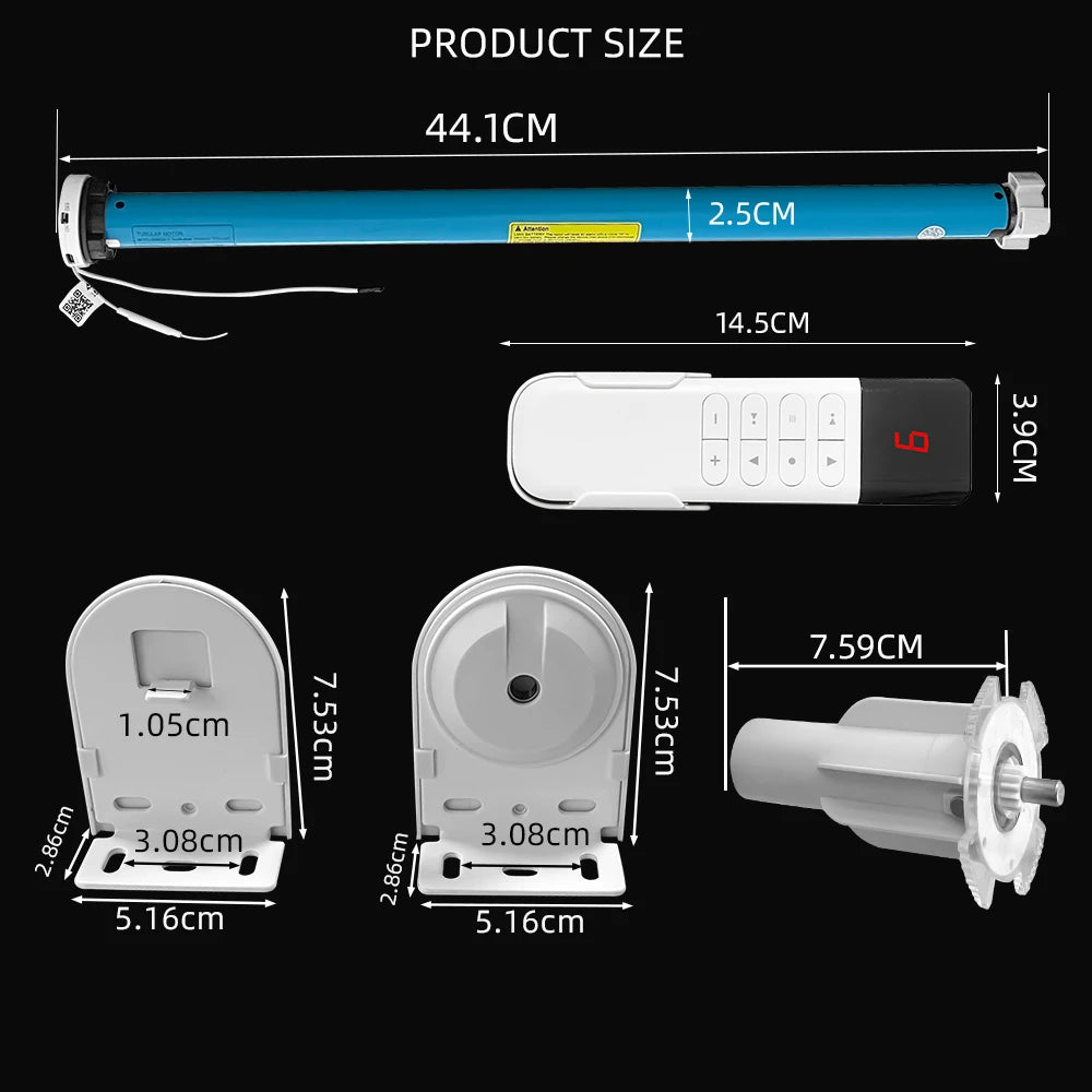 moteur store roulant électrique intelligent batterie 3200mAh bluetooth homekit google