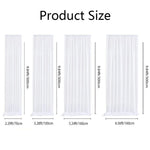 tulle blanc décoratif voile table transparent 3m 70cm polyester occasion cérémonie mariage