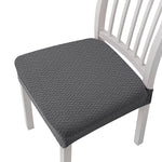 coussin chaise moderne tissé carreaux noir gris vert beige élasthanne polyester lavable adhésif protection
