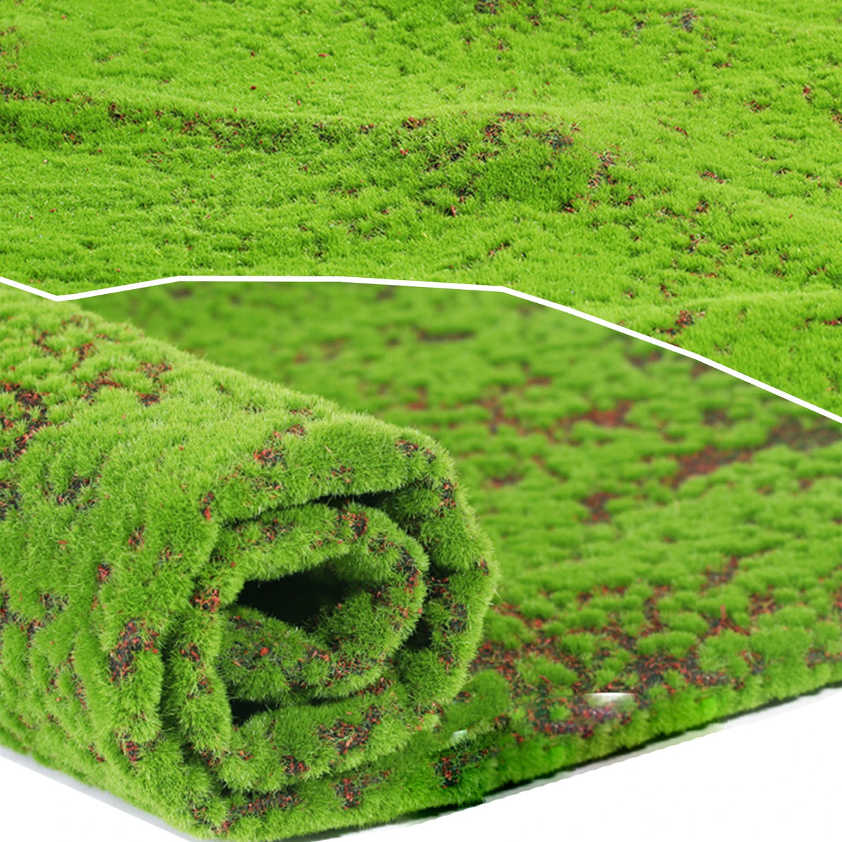 tapis artificiel vert clair pelucheux moderne 15cm 30cm 50cm blue red brown