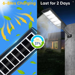 lampe solaire led moderne imperméable capteur mouvement télécommande super brillanteextérieur jardin