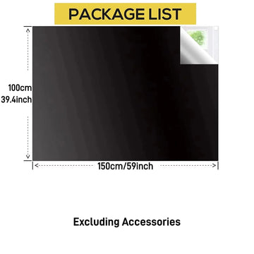 store rouleau noir opacité moderne 150x300cm adhésif rubans adhésifs sac rangement
