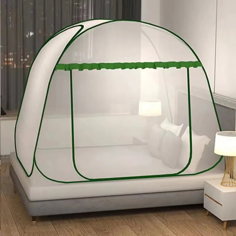 filet lit pliable moustiquaire polyester coton quadratique transparent gris bleu moderne opacité