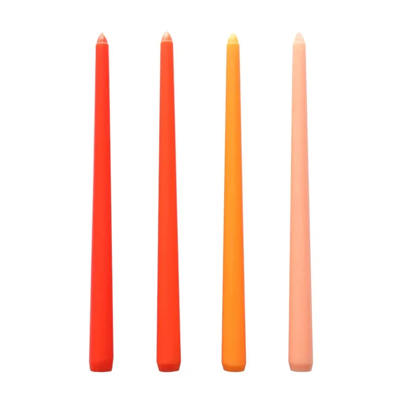 bougies mariage rouge orange gris vert bleu rose marron beige violet blanc moderne