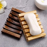 support savon bois naturel rustique anti moisissure salle bain minimaliste japonais