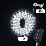 ruban led solaire blanc moderne 1920led 30m autonomie ip68 certification ul ccc fcc