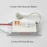 tube lumière circulaire blanc moderne 22w t5 18.2cm efficace eye caring