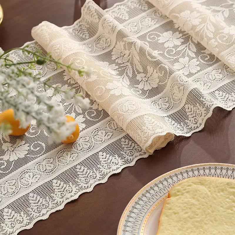 serviette table broderie florale blanc classique opacité table manger halloween noël action grâces