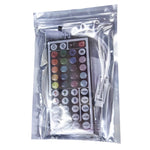 contrôleur lumière led rgb 24 touches 44 touches télécommande ir blanc noir moderne