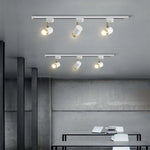 spots led gu10 réglables moderne noir doré brillantsintérieur chambre salon
