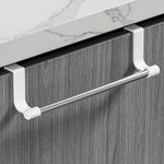 porte serviettes mural noir blanc moderne empilable rangement serviettes armoire chambre utilisation multiple plastique