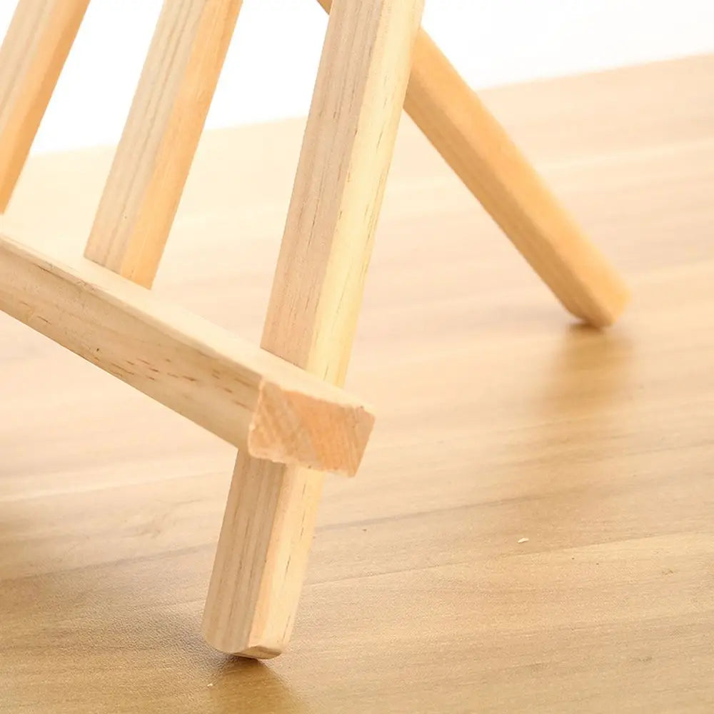 chevalet peinture bois minimaliste support dessin table école durable 15x20cm 21x28cm simpleprésentoircartes