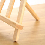 chevalet peinture bois minimaliste support dessin table école durable 15x20cm 21x28cm simpleprésentoircartes