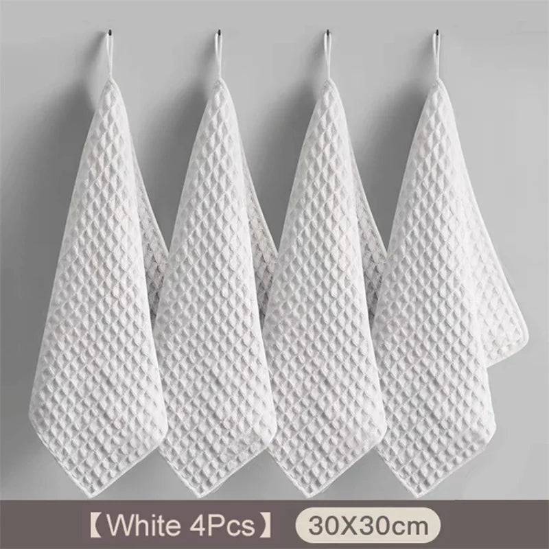 serviette cuisine carreaux gris moderne super absorbe microfibres 30x30cm 30x70cm