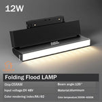 spot led noir mat rail magnétique télécommande application mobile moderne intérieur