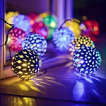 Guirlande lumineuse avec LED blanches chaudes en mode continu