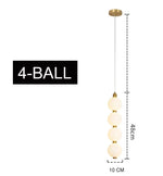 lumières suspendues modernes globes blanc doré chambre salon led minimalistes