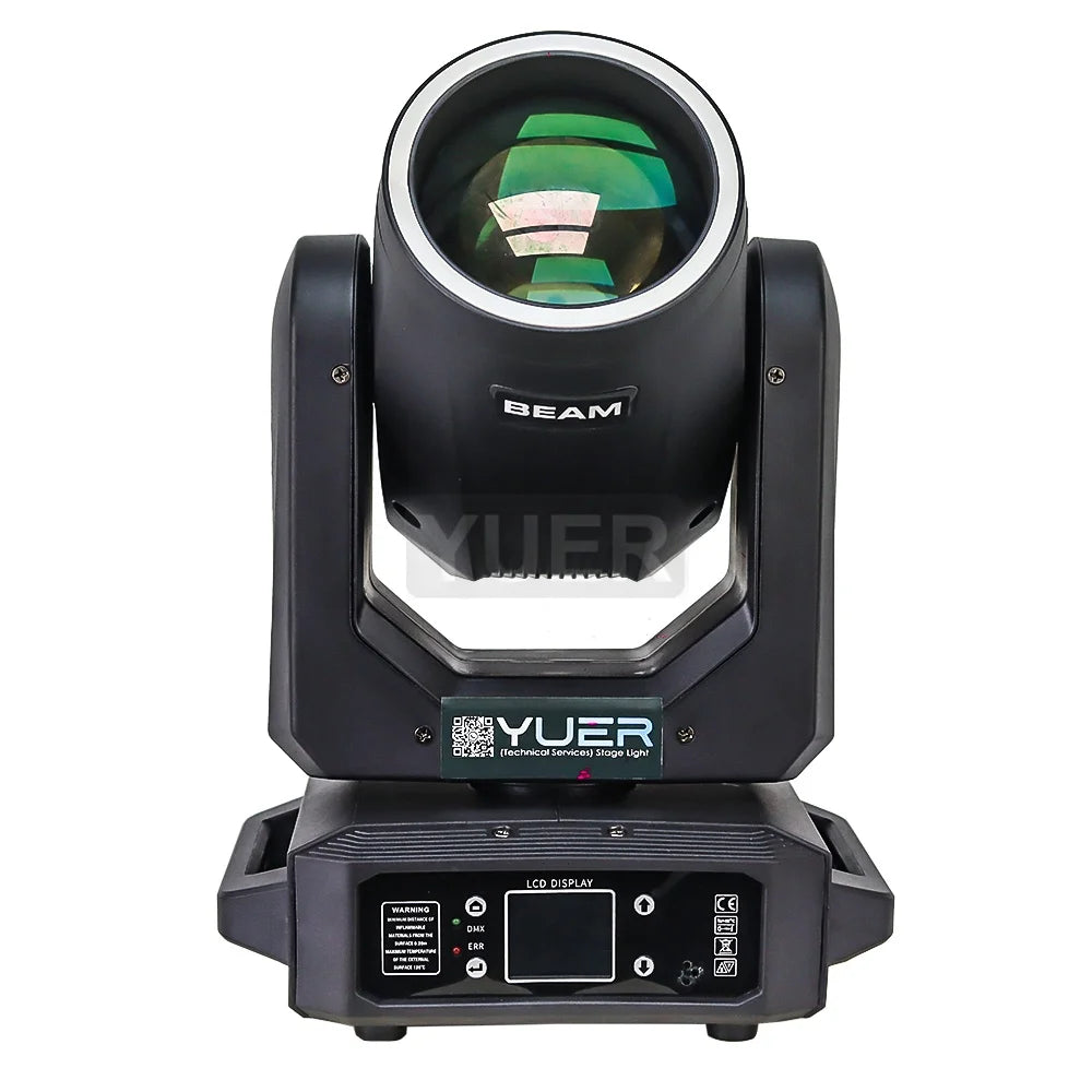 projecteur scène professionnel led 200w noir moderne effets arc ciel dmx disco