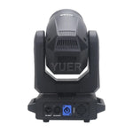 projecteur led noir effet arc ciel dmx professionnel spot scène 200w prisme rotatif lcd