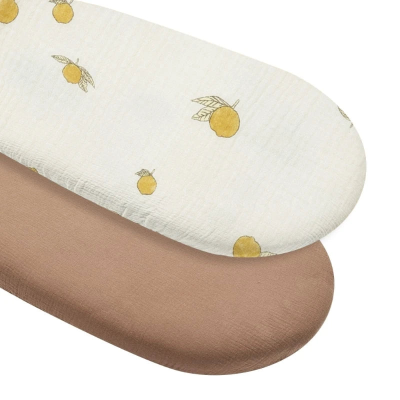 draps housses bébé unisexe 1ans polyester coton quatre saisons imprimé animaux ondulés blanc roseclair