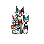 décorations murales multicolores animaux modernes adhésifs extérieures intérieures fleurs papillons