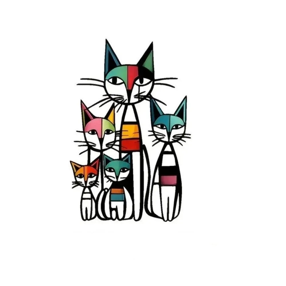 décorations murales multicolores animaux modernes adhésifs extérieures intérieures fleurs papillons