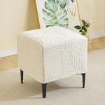 housses fauteuil classique rayures diagonales couleur beige clair polyester anti rayures anti piqûres couvrant