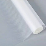 tapis protection transparent gris clair points noirs adhésif moderne réfrigérateur armoire tiroir imperméable