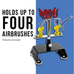 support airbrushes ventouses métallique industriel outils peinture portable rangement fourre tout artisanat bricolageDecoration