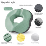 coussin siège anti décubitus mousse mémoire forme polyester amovible lavable moderne ølets couleur gris