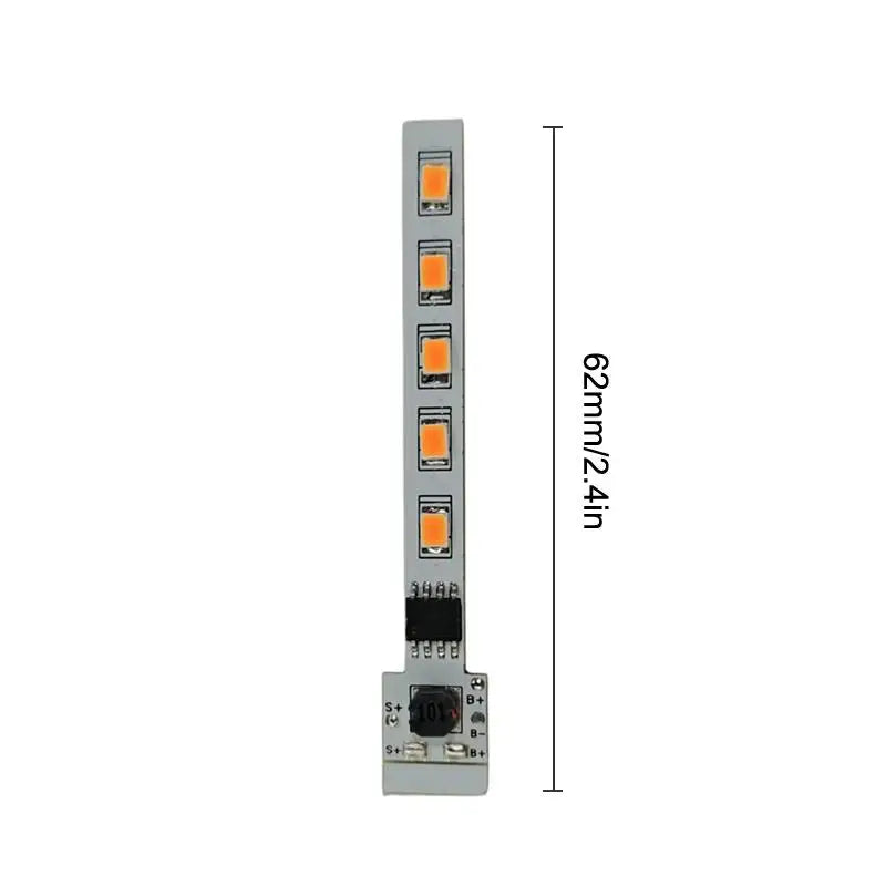 ruban led blanc orange points lumineux moderne adhésif connecteur câble solaire 62mm autonomie