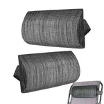 coussin chaise longue tête imperméable toile sac main moderne coton polyester elasthanne beige noir