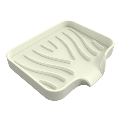 support savon silicone auto drainant adhésif moderne salle bain évier cuisine couleur unie